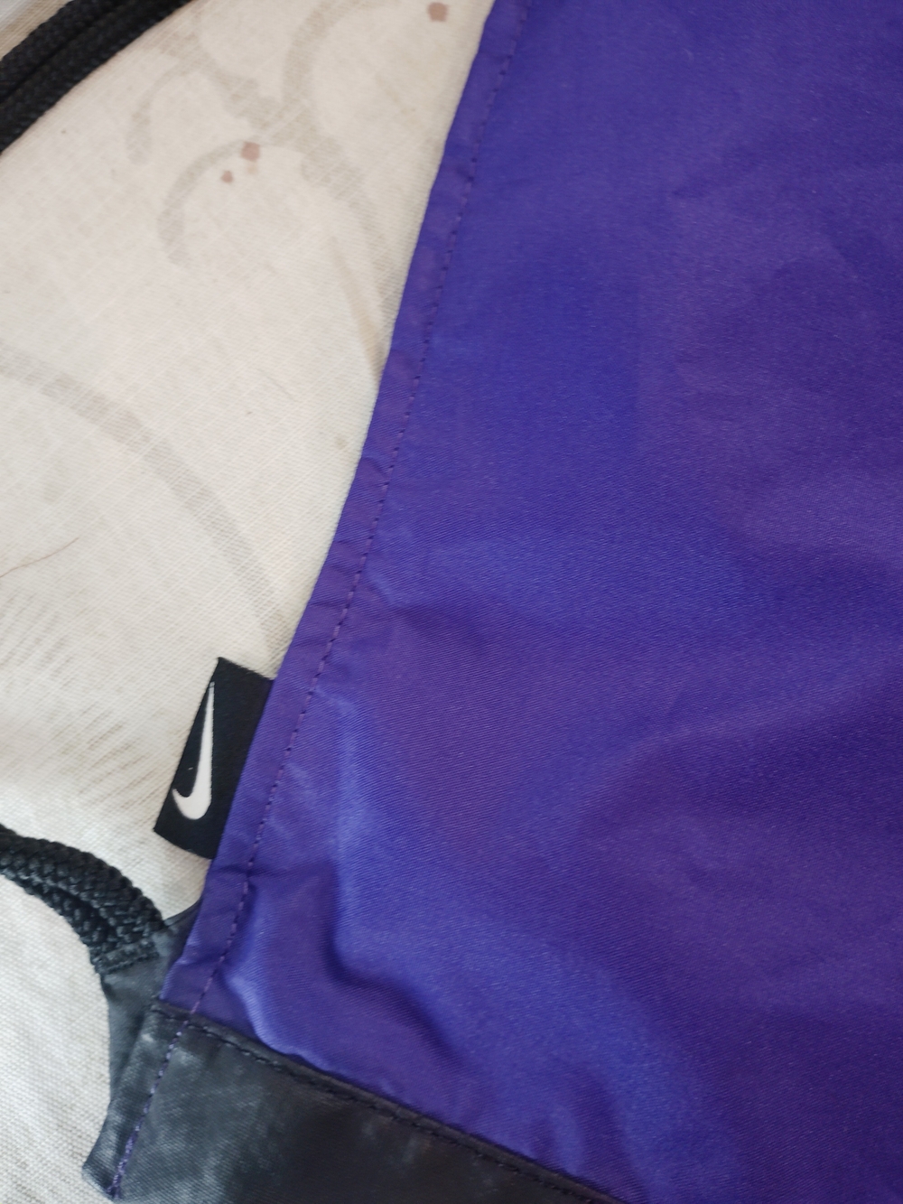 Nike LSU Purple Drawstring Backpack - Picture 4 of 7